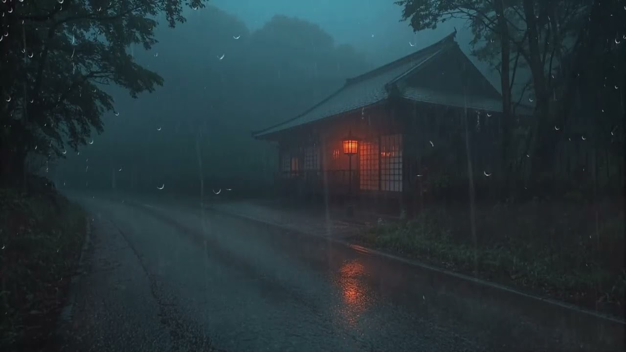 Fall Asleep Fast with Heavy Rain and Thunderstorm Sounds Real Storm Ambience for Deep Sleep