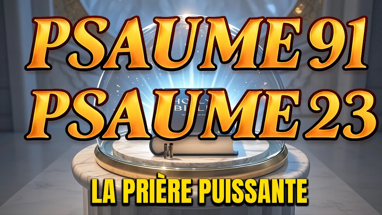 PRIÈRE DU JOUR 17 MARS – PSAUME 91 et PSAUME 23–Les deux PRIÈRES LES PLUS PUISSANTES de la BIBLE