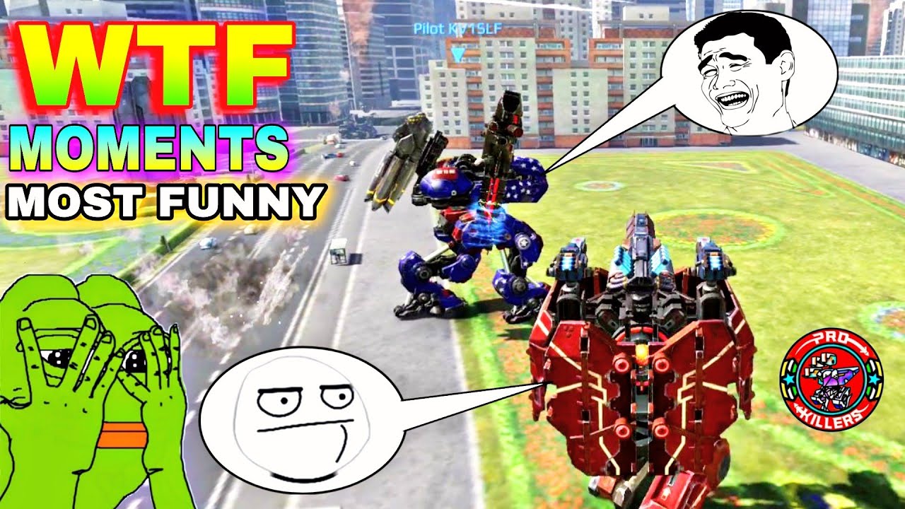 WAR ROBOTS FUNNY MOMENTS | PRO KILLERS