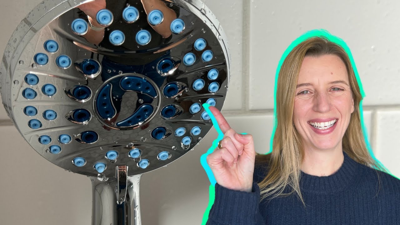 Душевая лейка AquaCare с 8 режимами: высокое давление, легкая очистка!