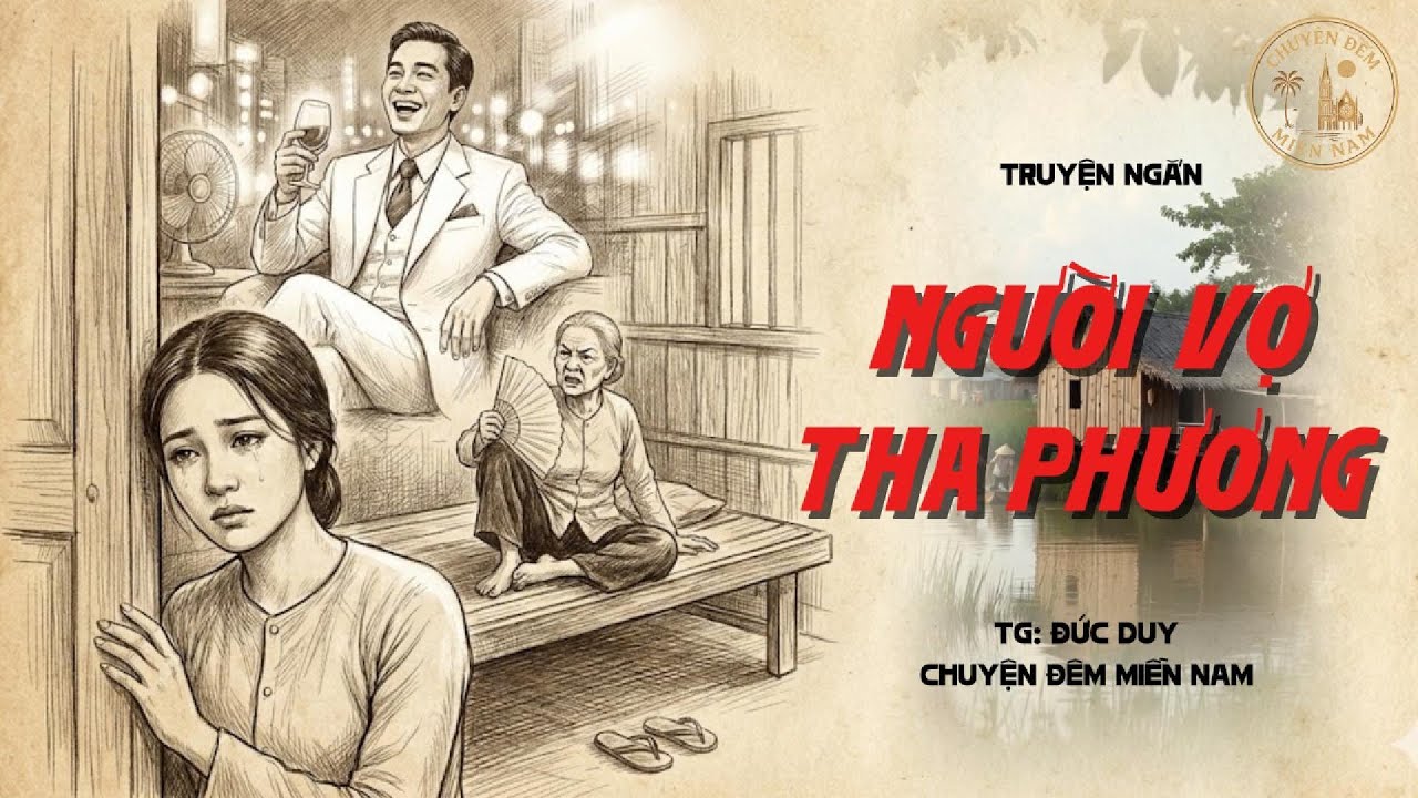 Chuyện đêm dễ ngủ | NGƯỜI VỢ THA PHƯƠNG | Nghe một xíu là ngủ quen.