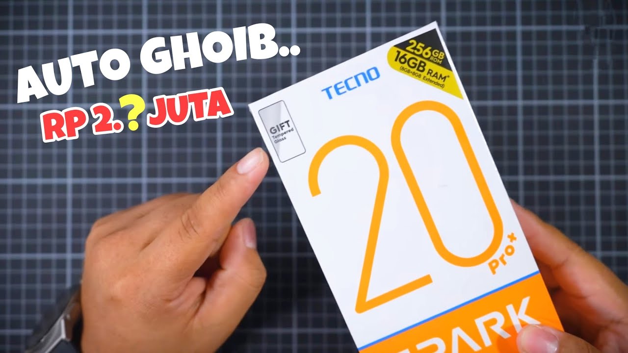 SIAP SIAP AUTO GHOIB!! RP 2 JUTAAN LAYAR LENGKUNG - TECNO SPARK 20 PRO PLUS