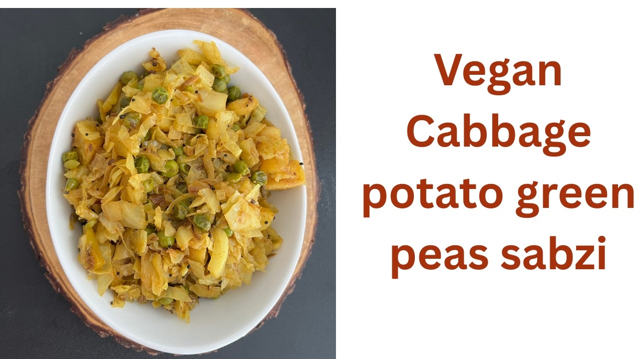 Cabbage potato sabzi 