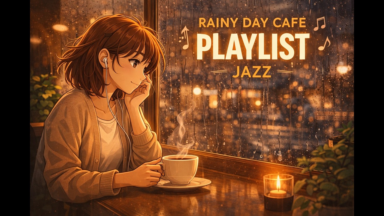 비 오는 날, 그냥 틀어두세요 ☕ 감성 카페 재즈 Playlist