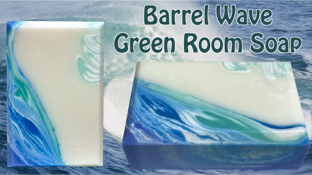 Barrel Wave Green Room No  2 Soap Making in Real Time