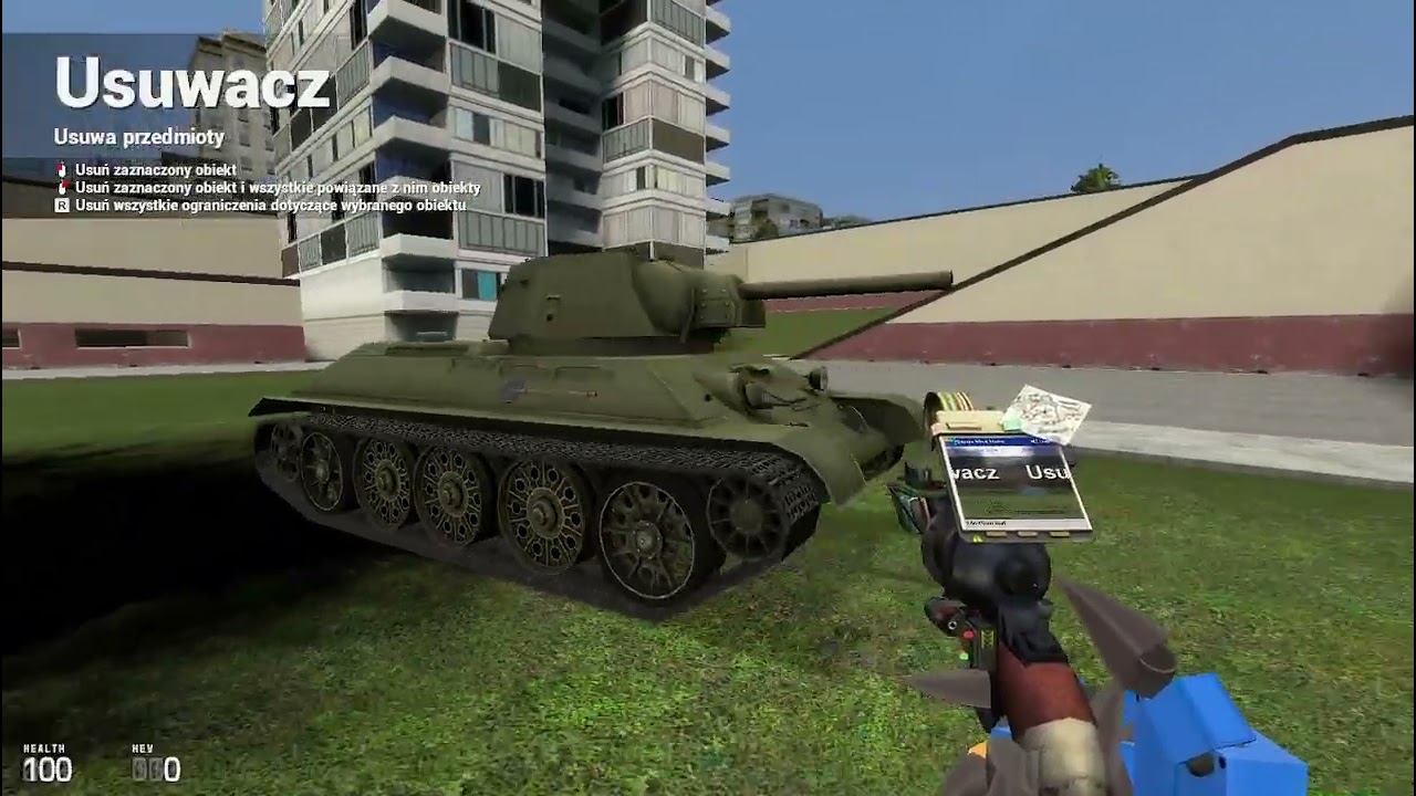 T-34 :DDDDDDD. Czołgi z 2 wojny światowej w Garry's mod