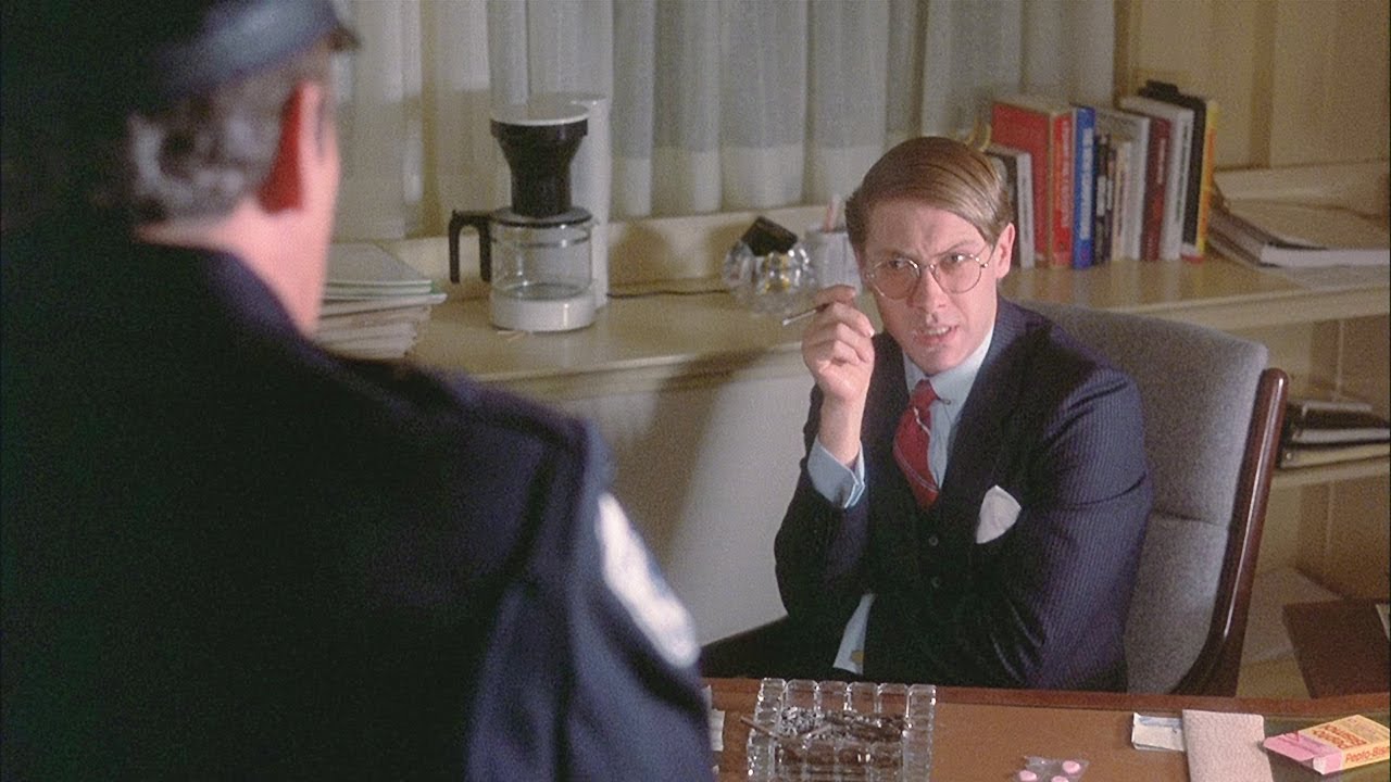 Mannequin (1987) | Richards is having Jonathan Switcher watched during the night shift