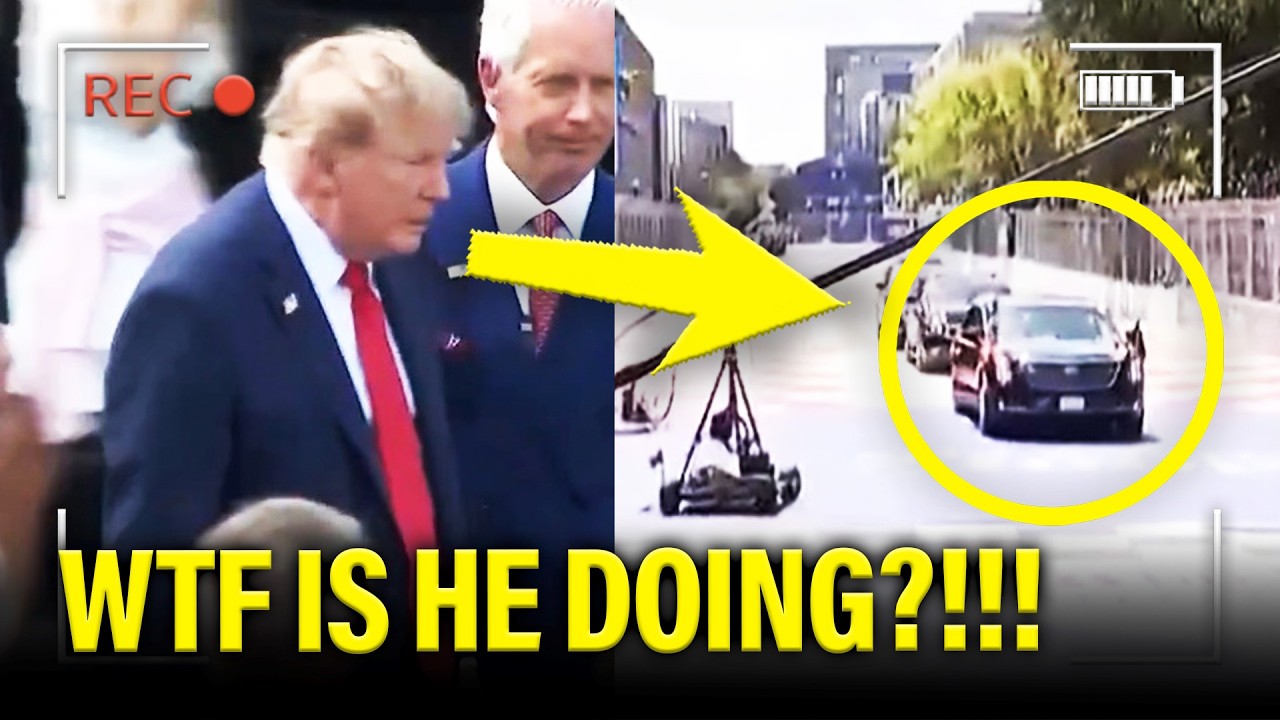 Trump FLEES to RACE EVENT as WH COLLAPSES!!