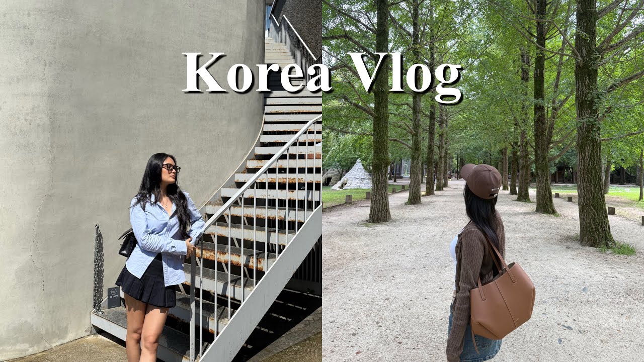 KOREA VLOG | много еды, шопинга, исследования Сеула и острова Нами! 🇰🇷