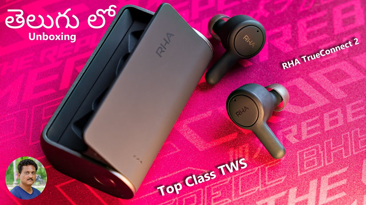 Top Class Earbuds kavala ? RHA TrueConnect 2 Unboxing in Telugu...