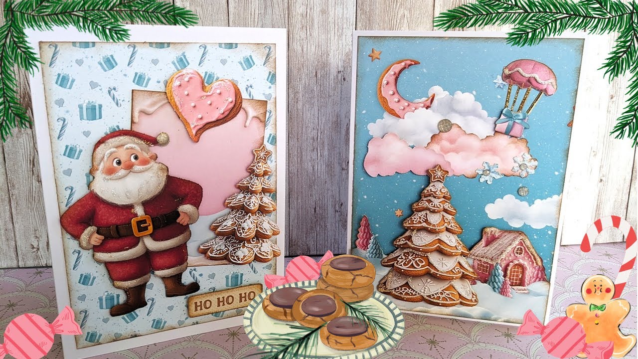 Candy Christmas Card Making Book