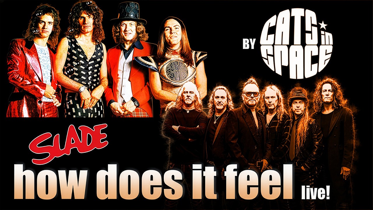 CATS in SPACE - play SLADE’s ‘HOW DOES IT FEEL’ - Salvation Studios VIP Day in 4K 