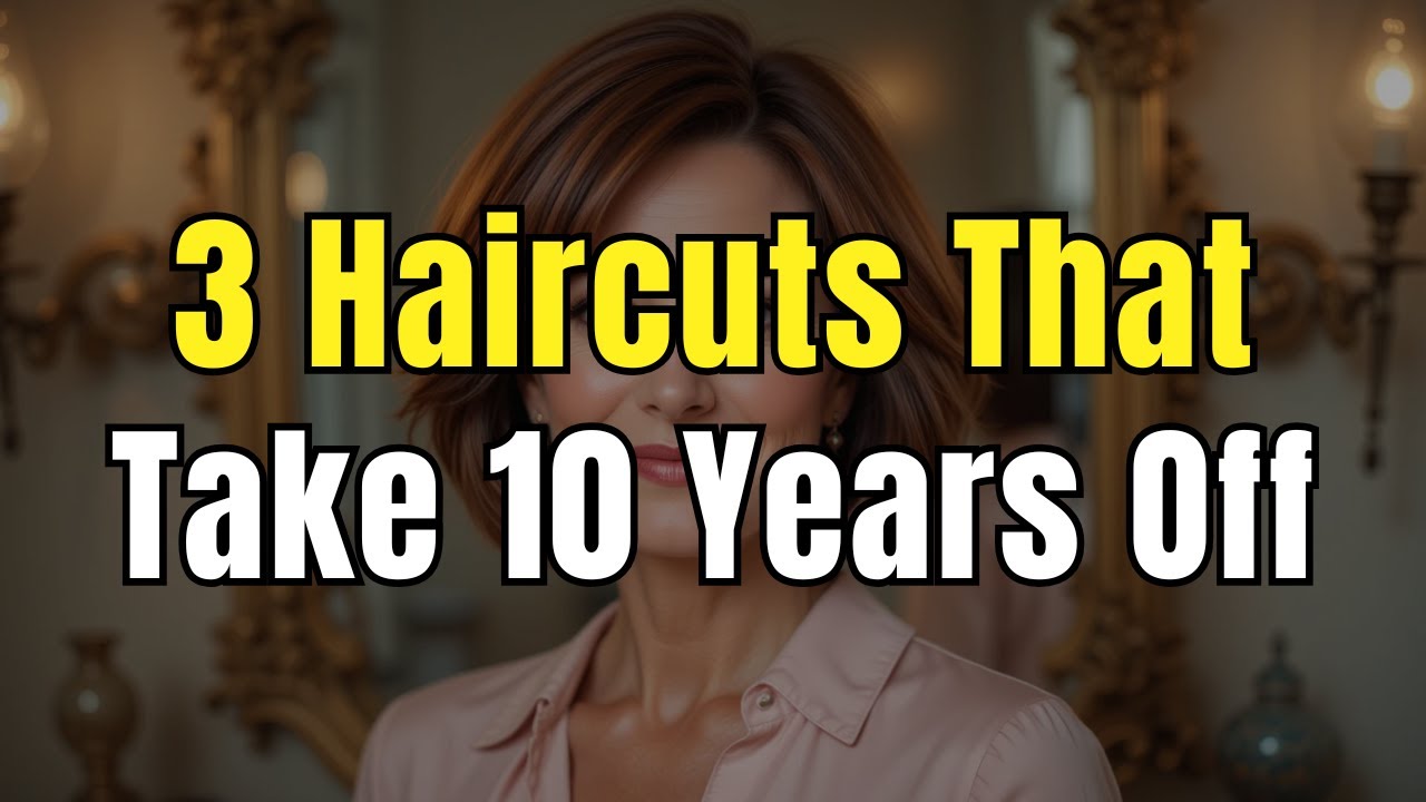 3 Haircuts That Take 10 Years Off &ndash; Perfect for Women Over 60!