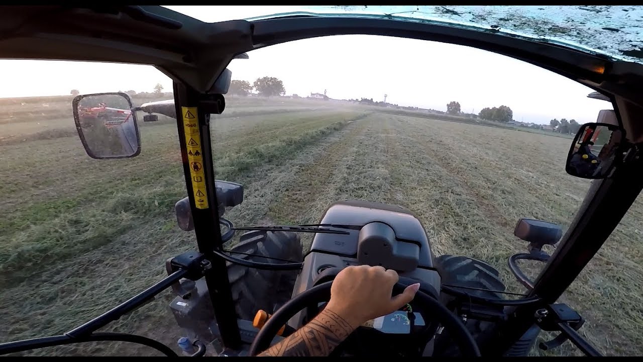 GoPro POV | Case IH Luxxum 100 & Poettinger 691 Top | 720p
