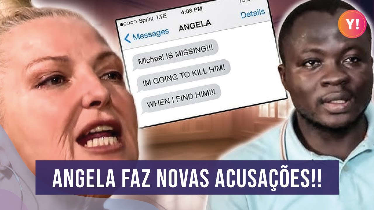ANGELA ACUSA MICHAEL DE ESCONDER UM FILHO DO 