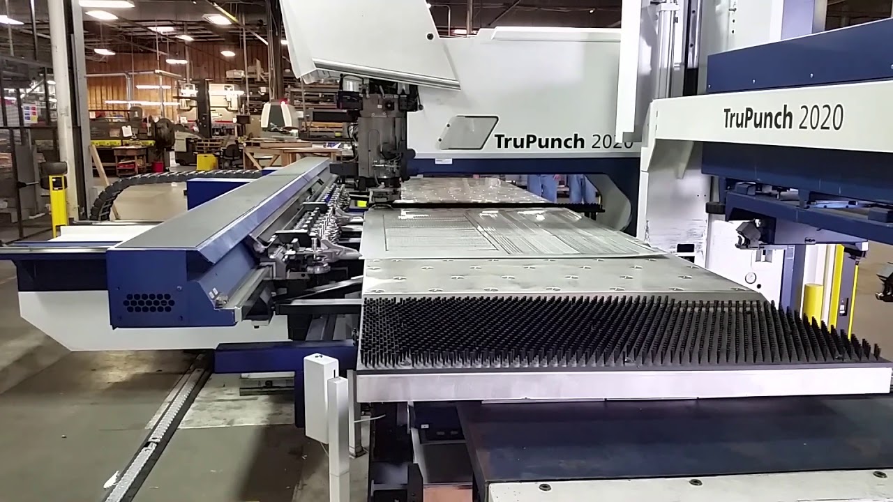 TRUMPF, TRUPUNCH 2020, 22Ton, SIEMENS CNTRL, NEW: 2011
