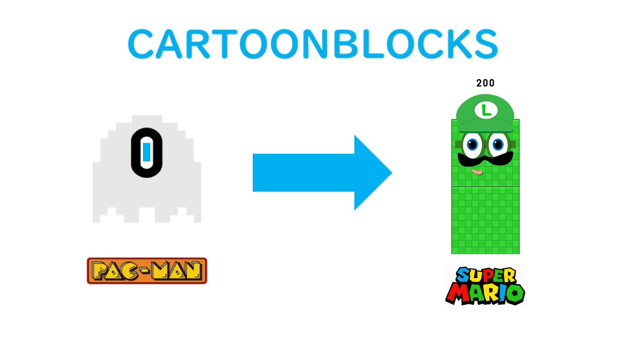 Numberblocks, но в формате Cartoonblocks: подборка от 0 до 200.