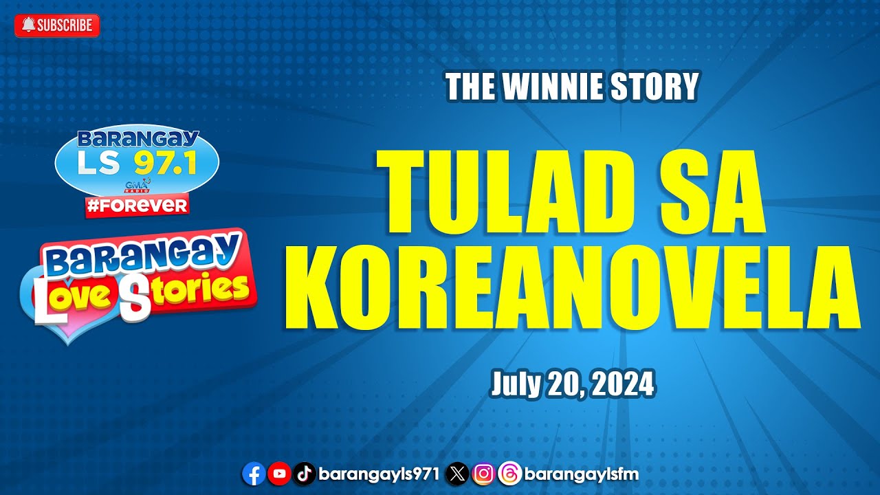 TULAD SA KOREONOVELA - WINNIE | Papa Dudut | Barangay Love Stories