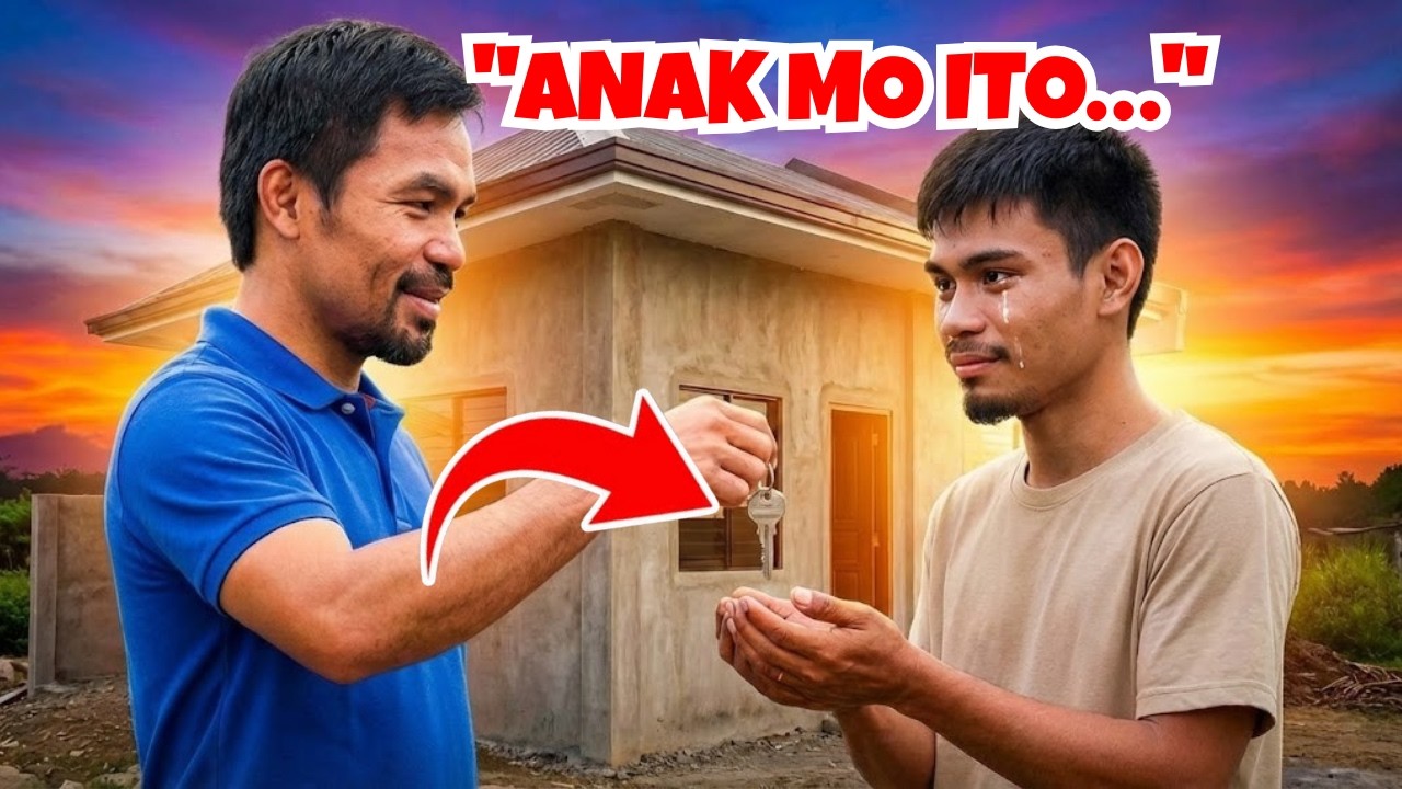 TINUPAD ANG PANGAKO: MANNY PACQUIAO binigyan si EMAN BACOSA ng bagong bahay—ngunit humingi ng tawad…