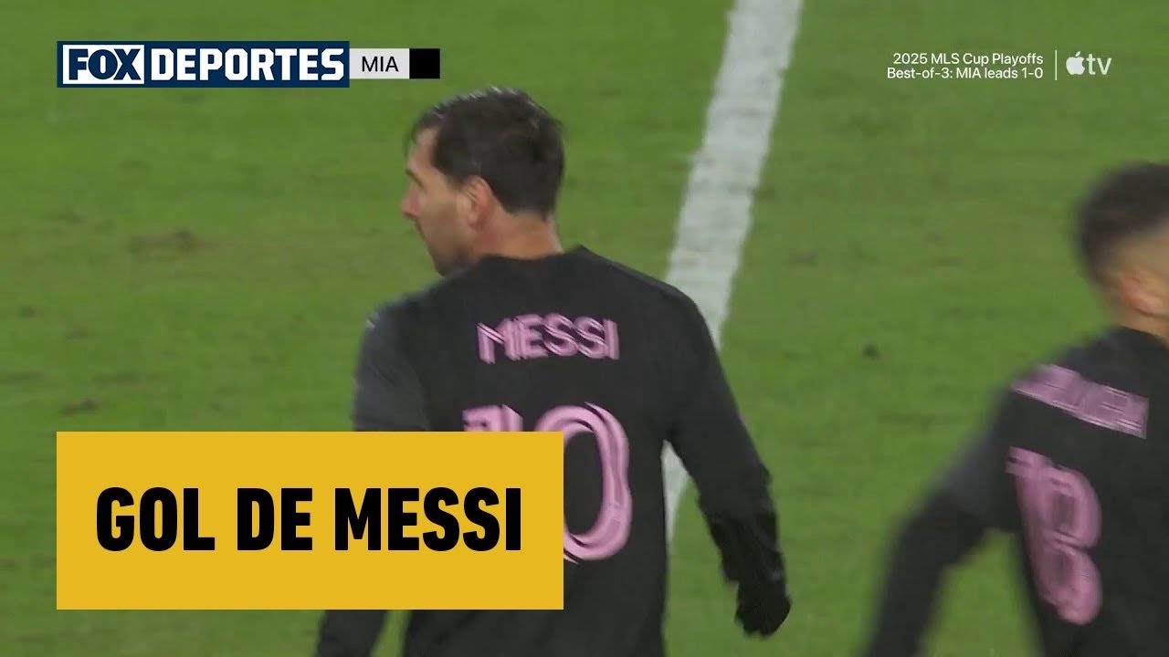 😳🔥 GOL DE MESSI | Nashville SC 2-1 Inter Miami CF | MLS Playoffs 2025