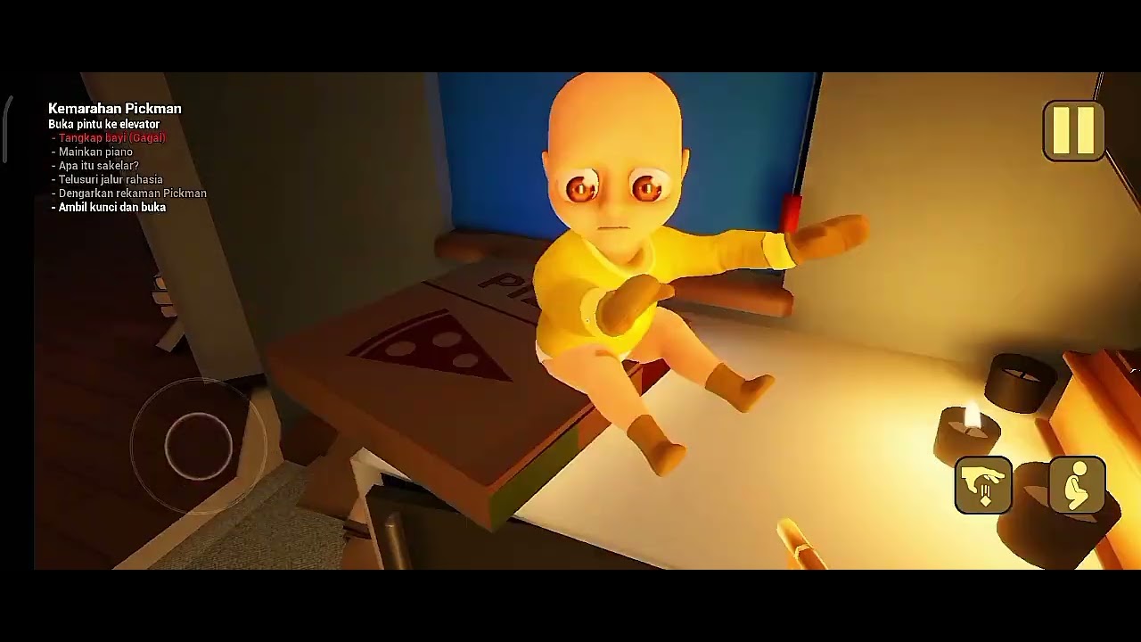 Bayi haram berubah jadi monster?? - Game the baby in yellow (Pickman??) 
