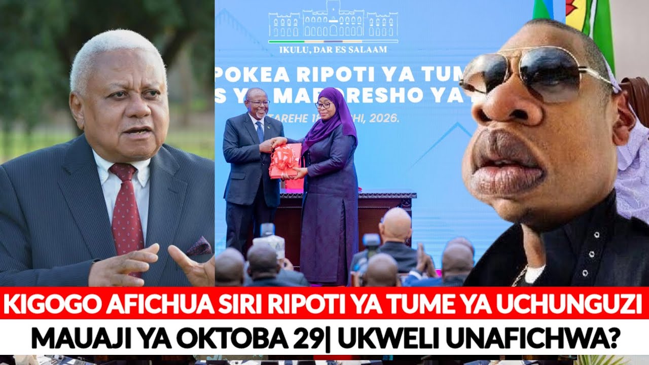 KIMEWAKA! KIGOGO AFICHUA SIRI ZA NDANI RIPOTI YA TUME YA UCHUNGUZI WA MAUAJI YA OKTOBA 29|UKWELI...