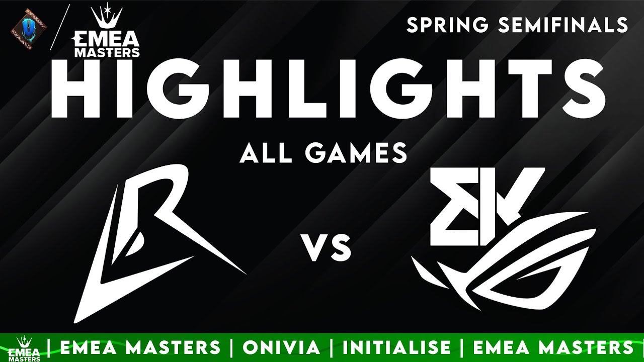 LR vs BKR ALL GAMES Highlights | EMEA Semifinals 2025 | Los Ratones vs BK ROG Esports by Onivia