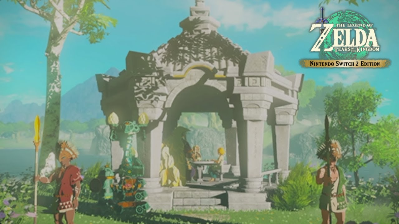 ZELDA Y SONNIA | Recuerdo Zelda Tears of the Kingdom - 4K Español Latino