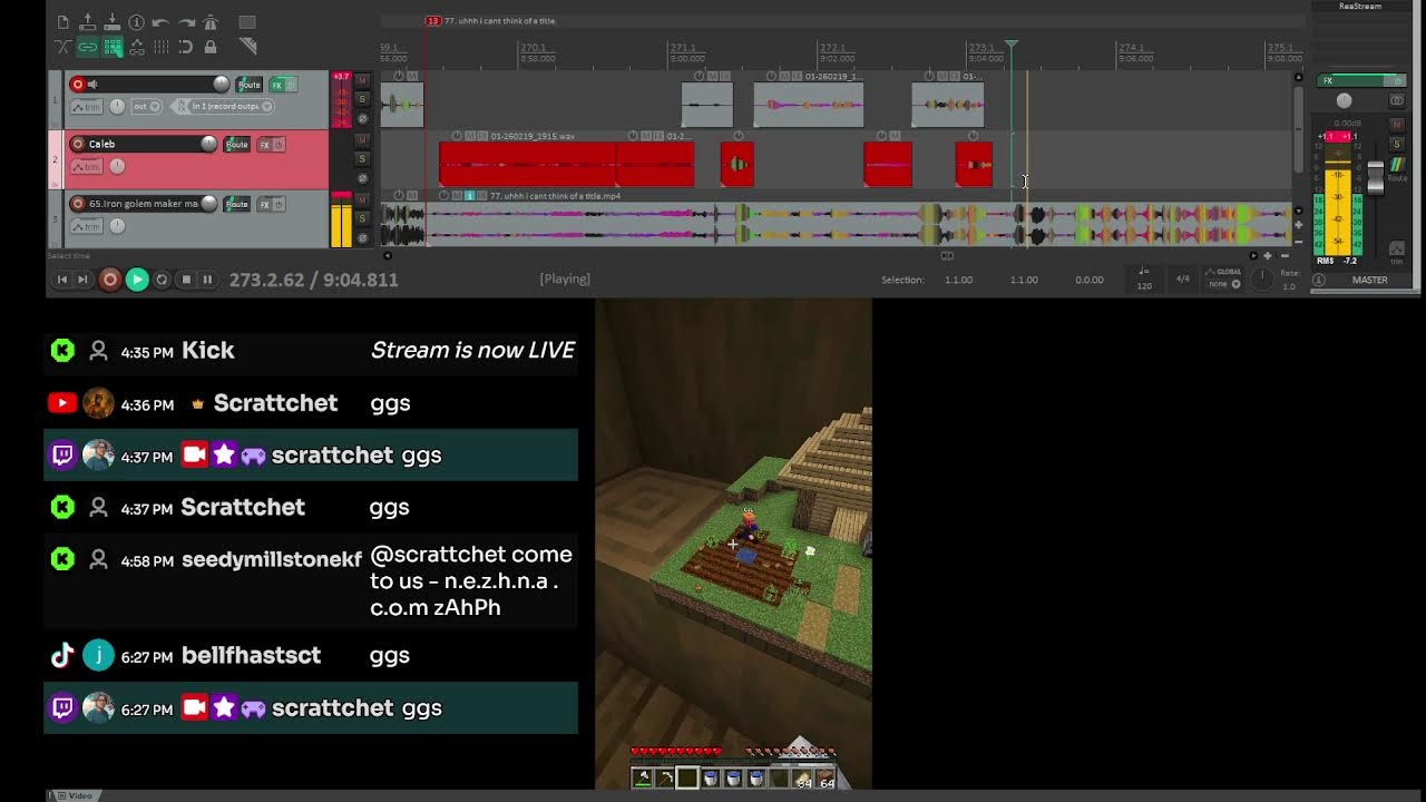 chambeando para carvs