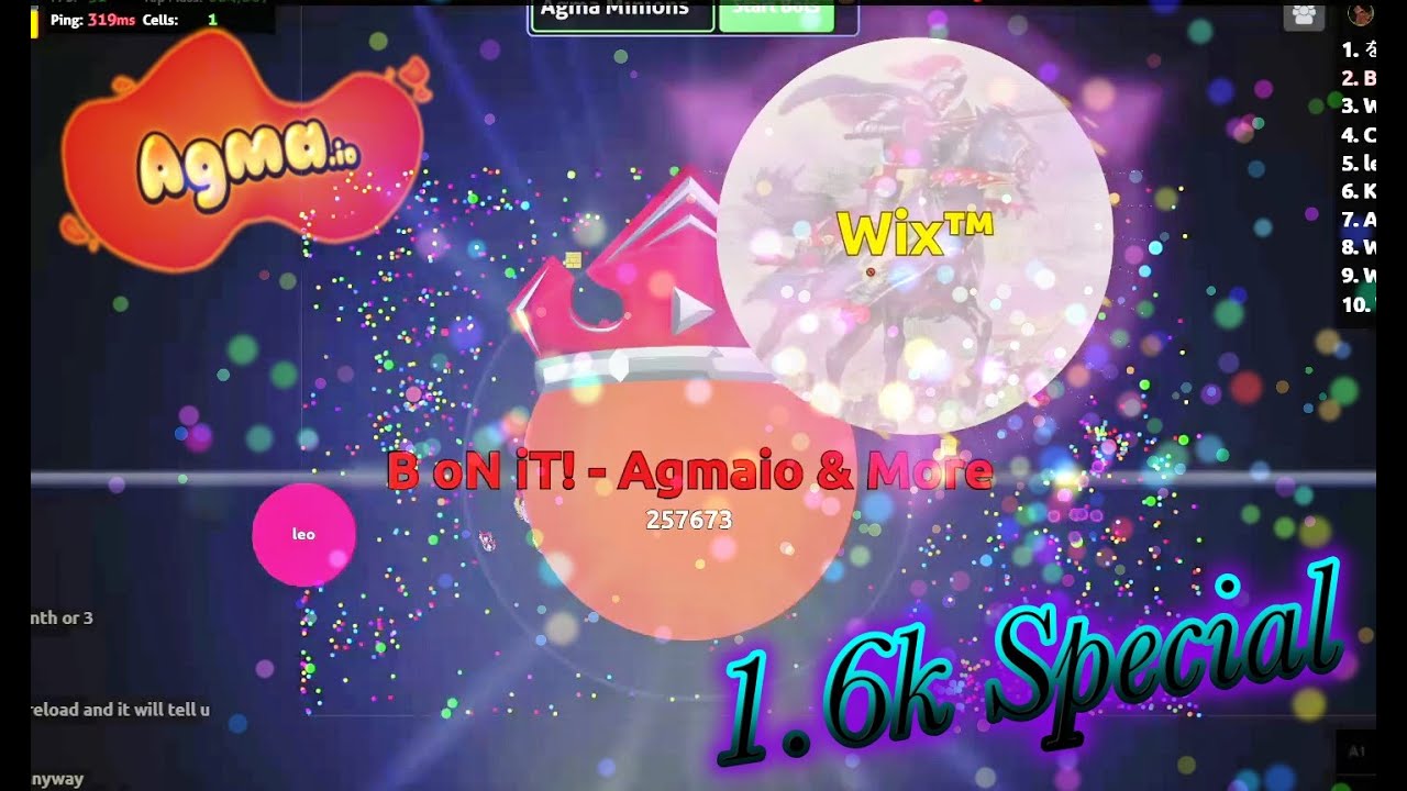 AGMA.IO - POWER DESTRUCTION! #10 | [ Epic 1v1 spams! + Multidrops ] 6M Mass!