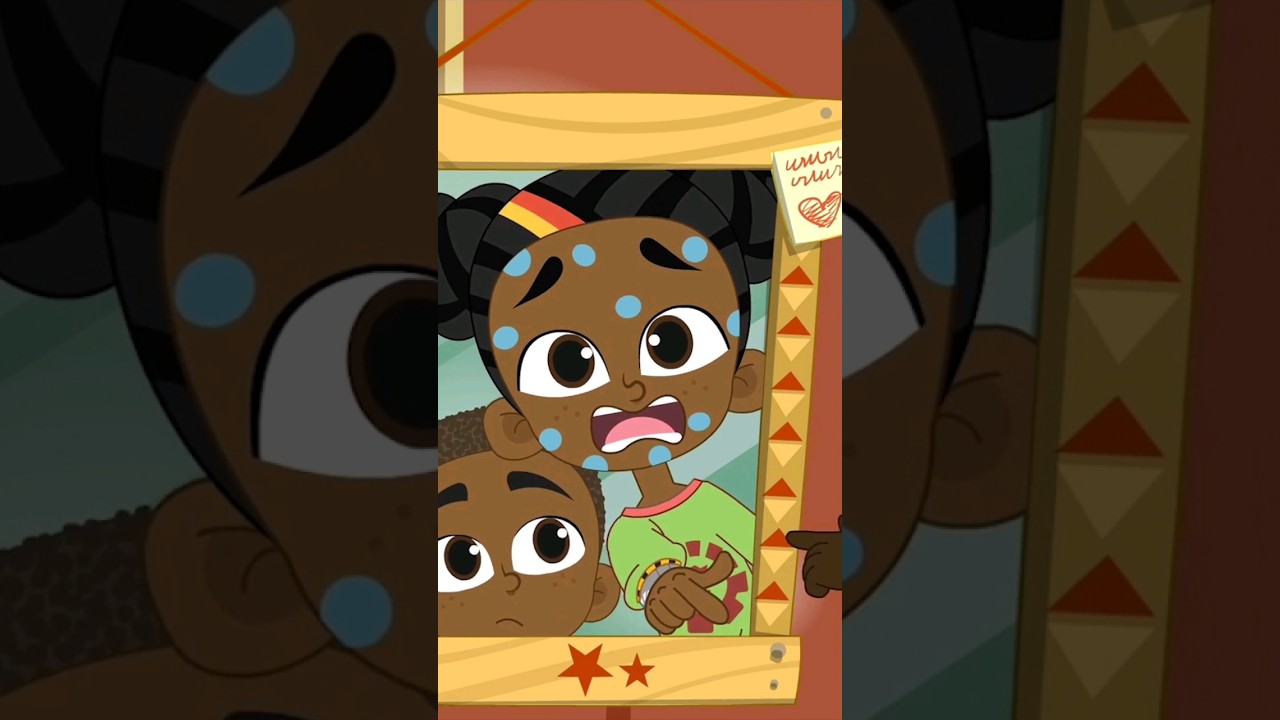 NO School for Sema 🤒 A Case of the SPOTTI Virus| Super Sema Cartoons for Kids #shorts