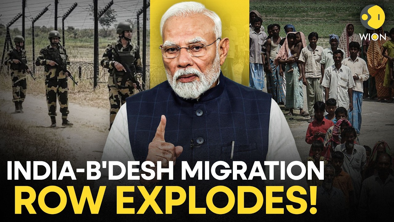 India-Bangladesh Border Clash Escalates: BSF-BGB Standoff Sparks Fresh Migration Crisis Fears | WION