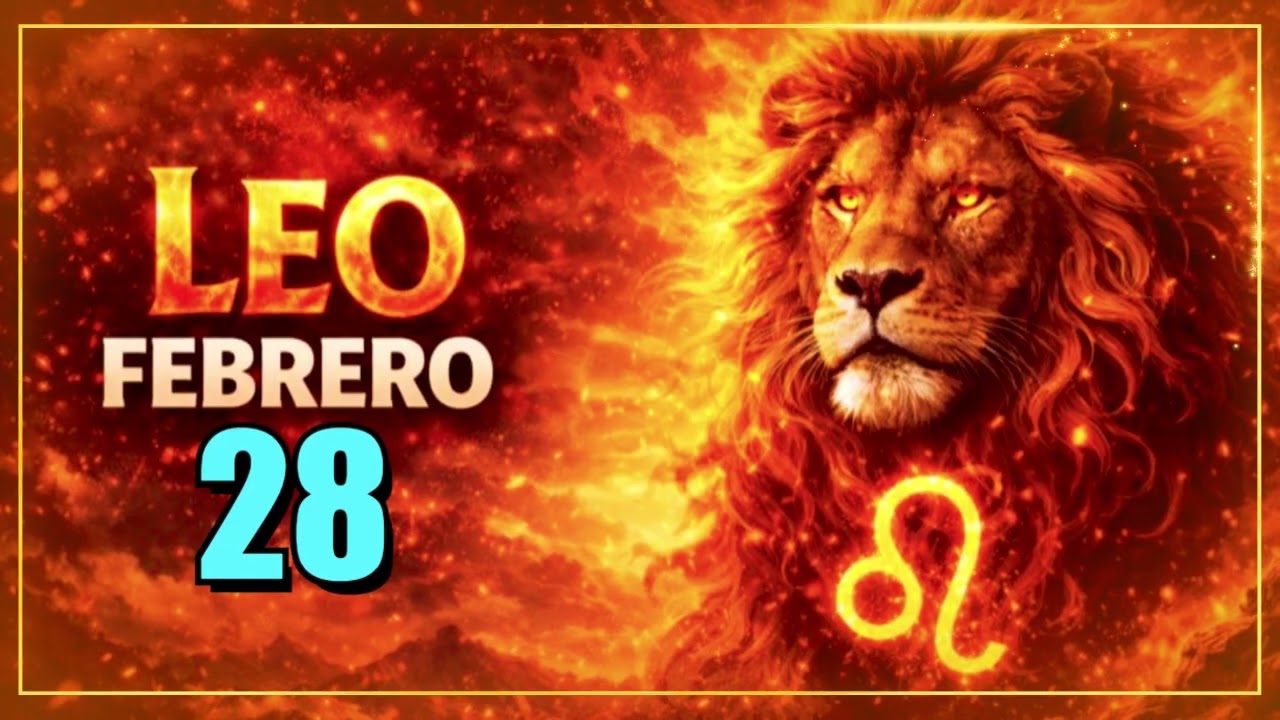 LEO ♌ Tu impulso interior te empuja hacia el éxito y no hay nada que te detenga
