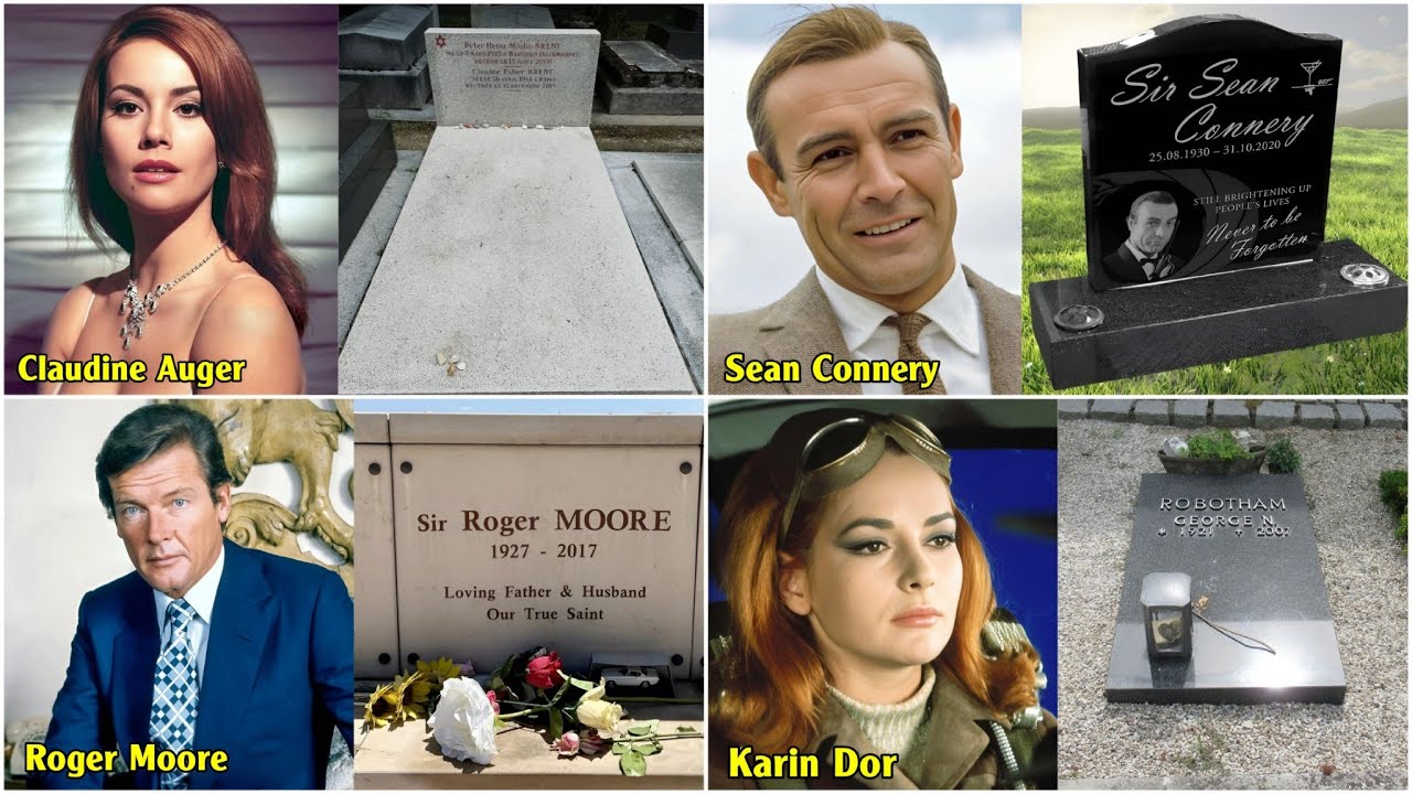 James Bond Actors Graveyards - Where Are They Buried?