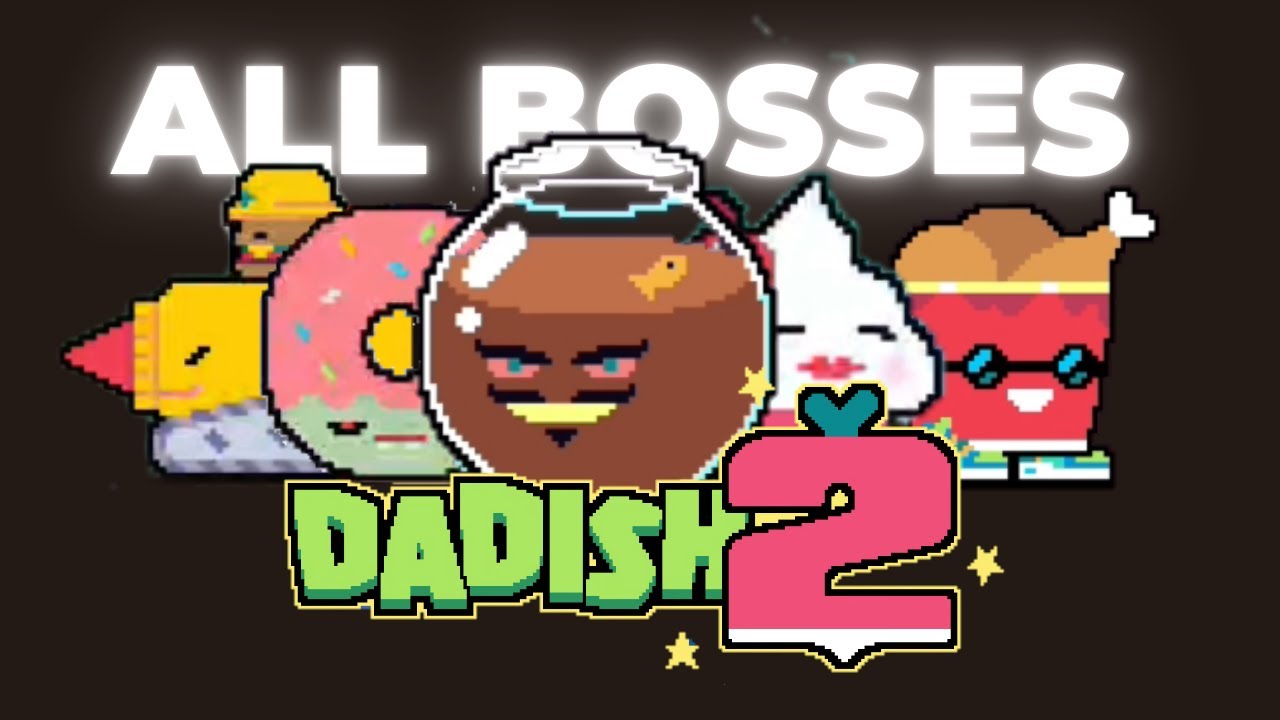 Dadish 2 - All Levels + Boss Fights