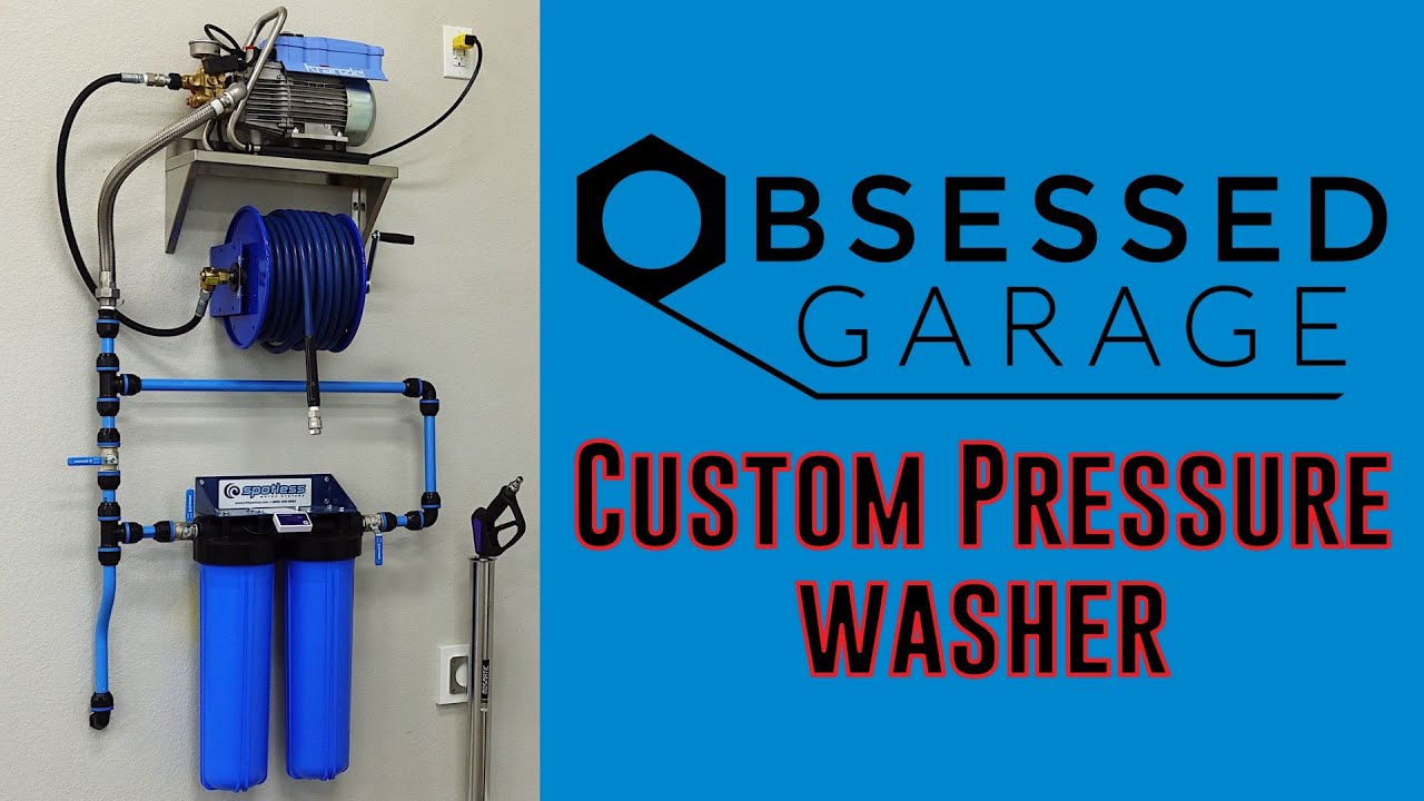 Kranzle Custom Pressure Washer Install by Obsessed Garage