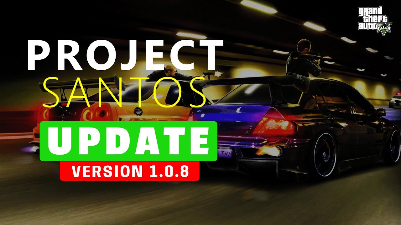 How to mod GTA 5 with 5Real November Update & Project Santos Update 1.0.8 (2025)