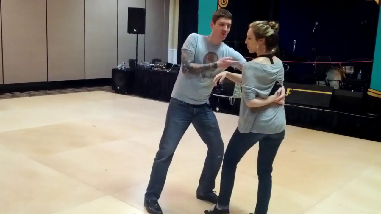 Todd Yannacone and Laura Keat Hammer-lock class recap Lindy Focus 2012