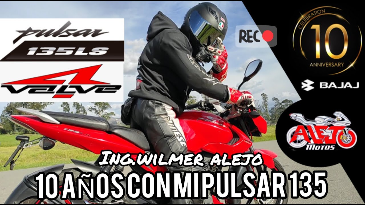 PULSAR 135 / 🔥 10 AÑOS con mi pulsar 135 🔥 / 🏍️ experiencias, características 🏍️