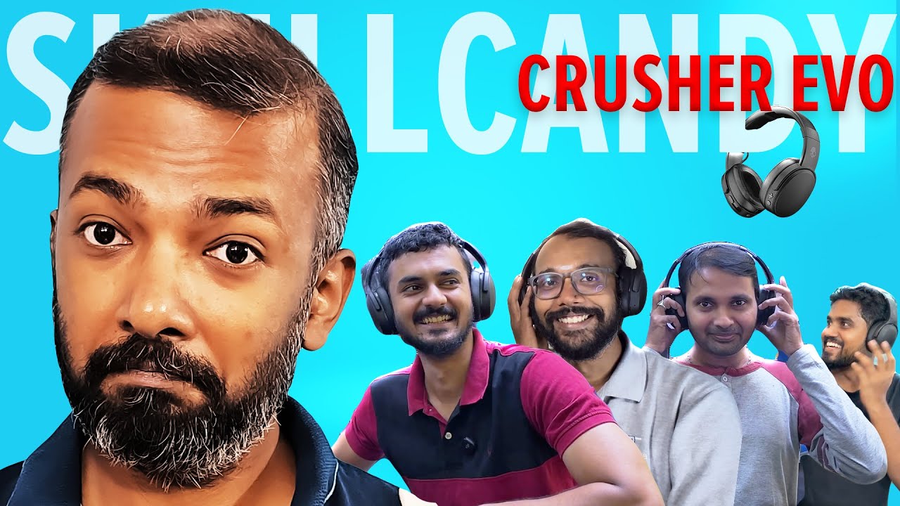 Friends React to Skullcandy Crusher EVO – Bone-Rattling BASS 🥁🔥