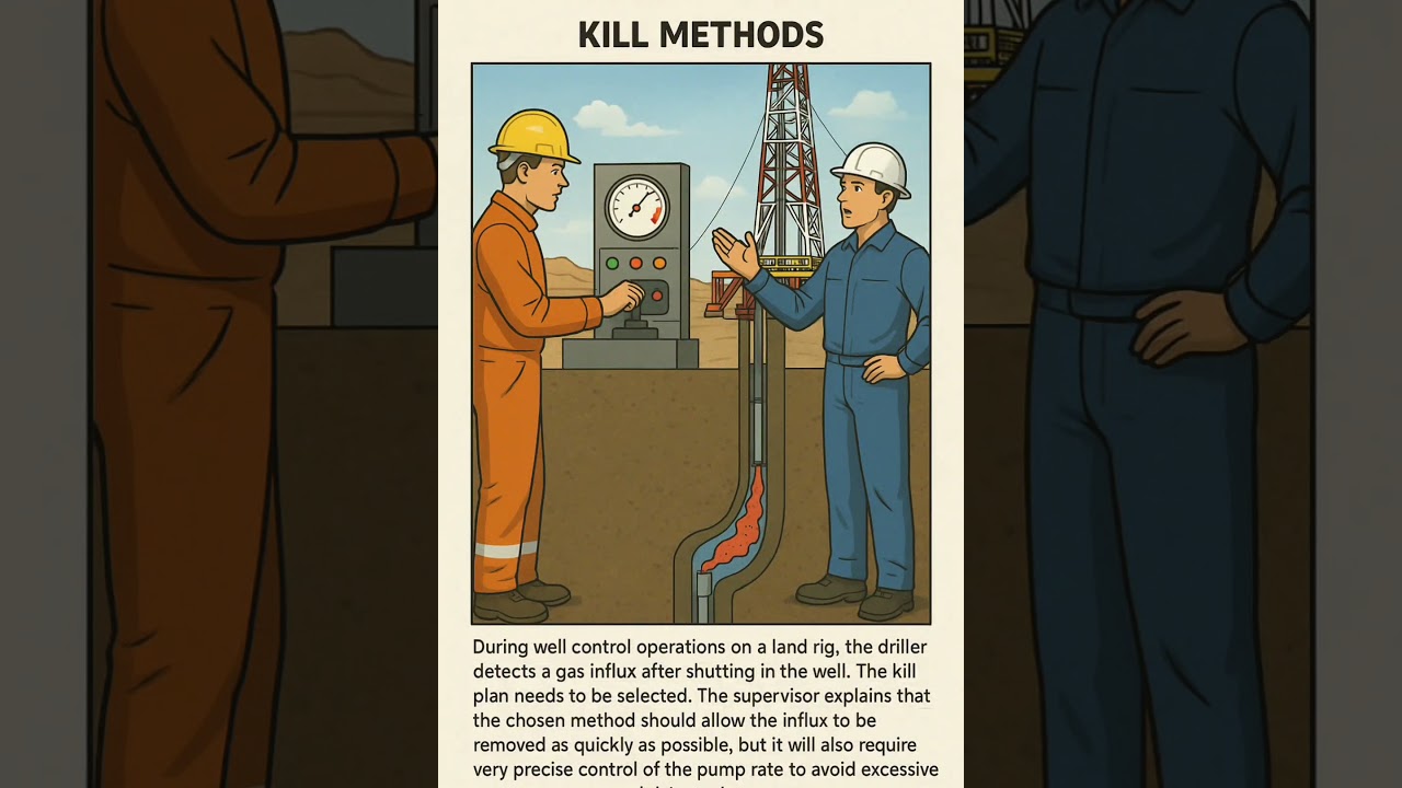 Kill Methods:Q14 #drillinghse #iwcf #wellcontrol #training