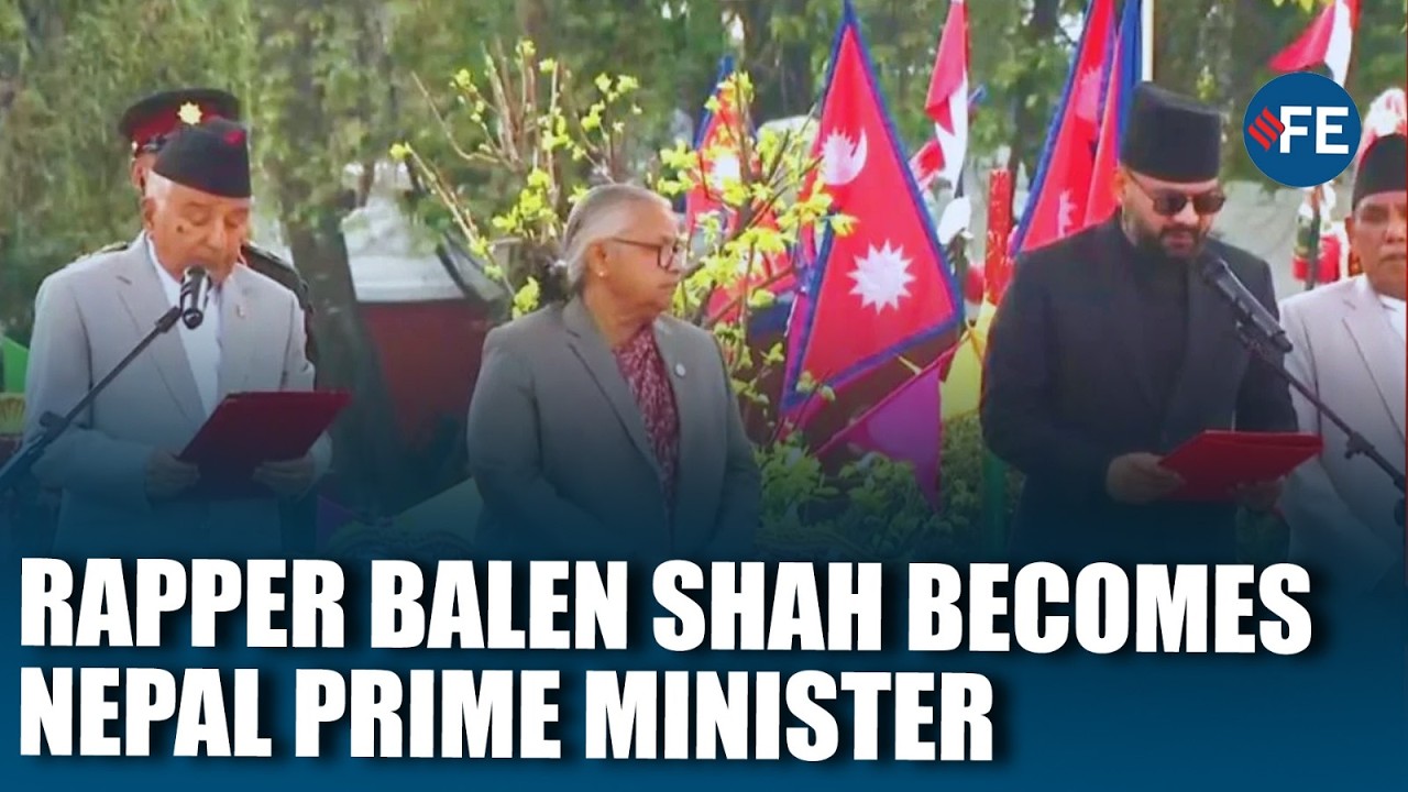 Balendra Shah Sworn In As Nepal&rsquo;s Youngest PM After Historic Win