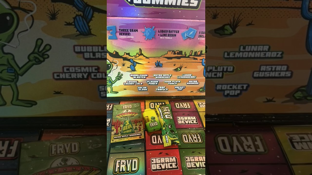 FRYD 3G + FREE EDIBLE GUMMIES! 🍬🔥#FRYD3G #FreeGummies  #Vape #Deal #THC #Giveaway #ShopNow