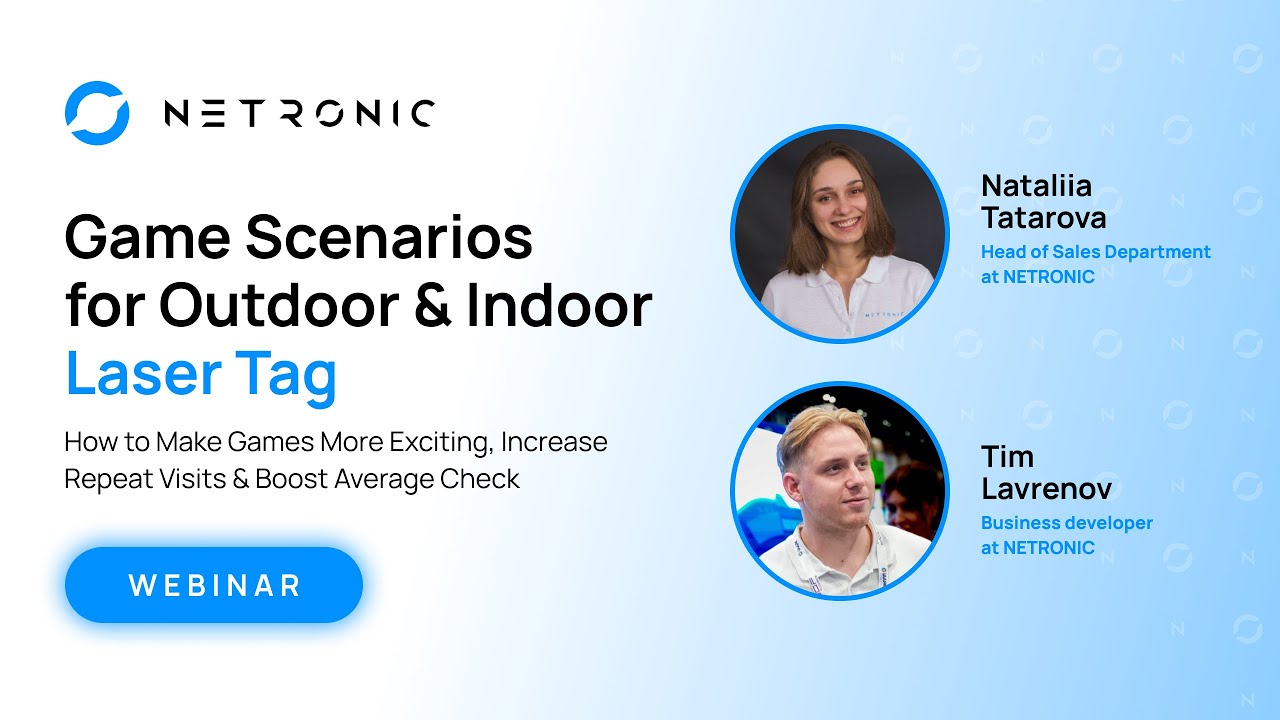 Webinar recording: Game scenarios for outdoor & indoor laser tag