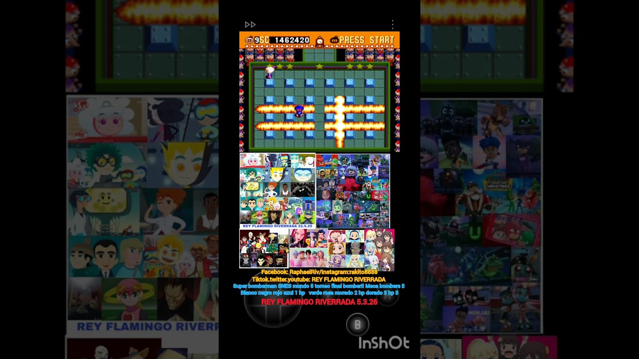 #bomberman #megaman #meteoheroes #ojamajodoremi #konosuva #snes #riverradaok #retrogaming #nintendo 