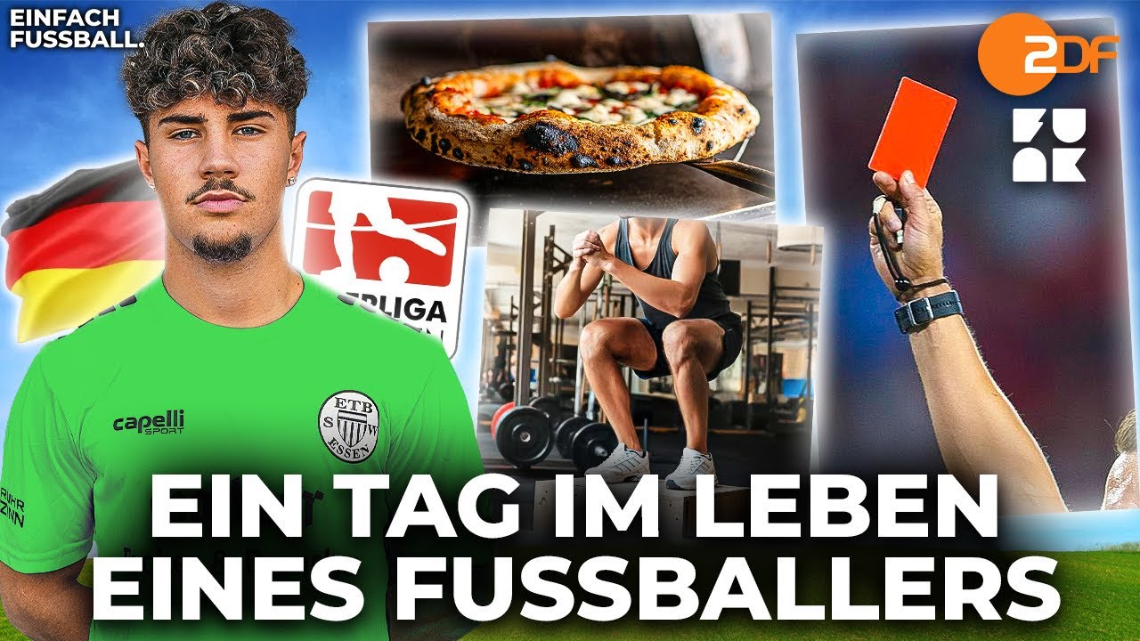 Ein Tag im Leben eines Fußballers!😳