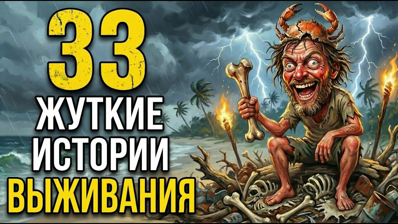 33 ЖУТКИЕ истории выживания: в это НЕВОЗМОЖНО поверить!
