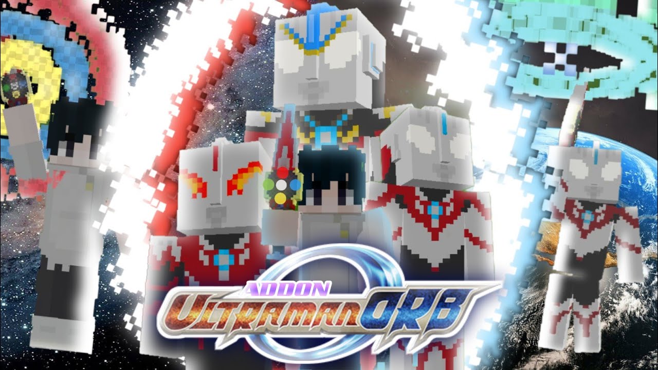 NEW FORM ORB TRINITY...| ULTRAMAN ORB ADDON | MINECRAFT
