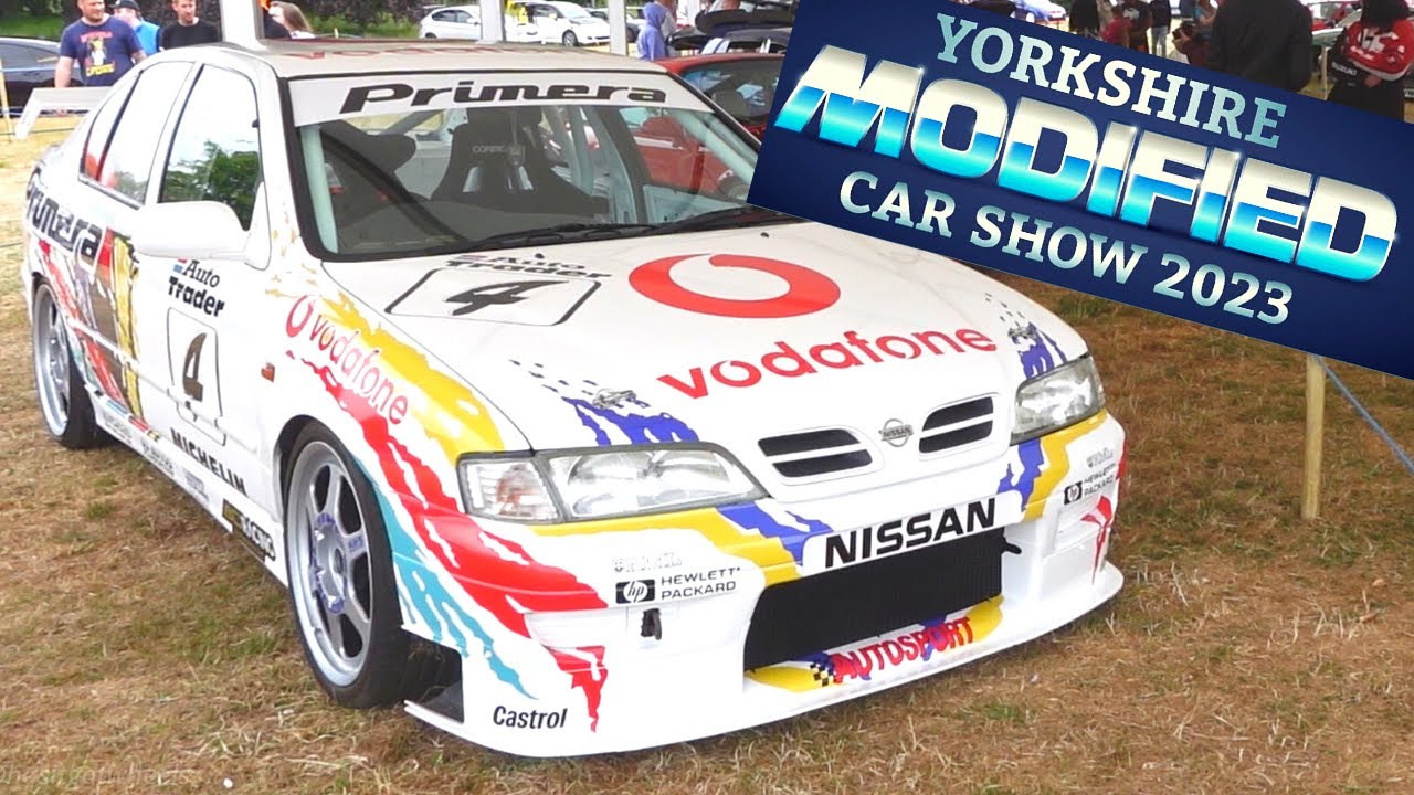 Yorkshire Modified Car Show 2023 Scampston Hall Malton UK