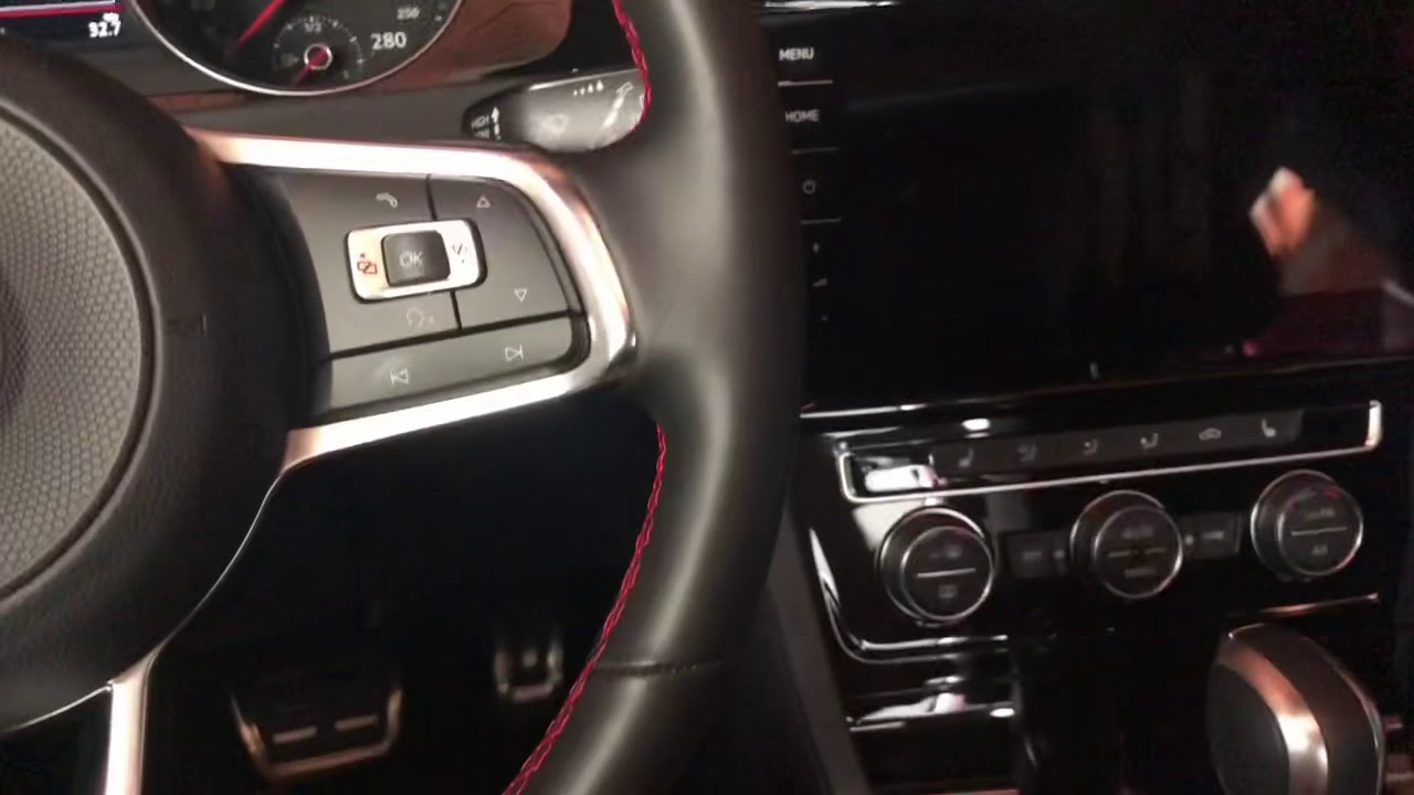 Configuración VW Golf MK7,5 (facelift) DRL, Cierre auto vidrios y Offroad mode